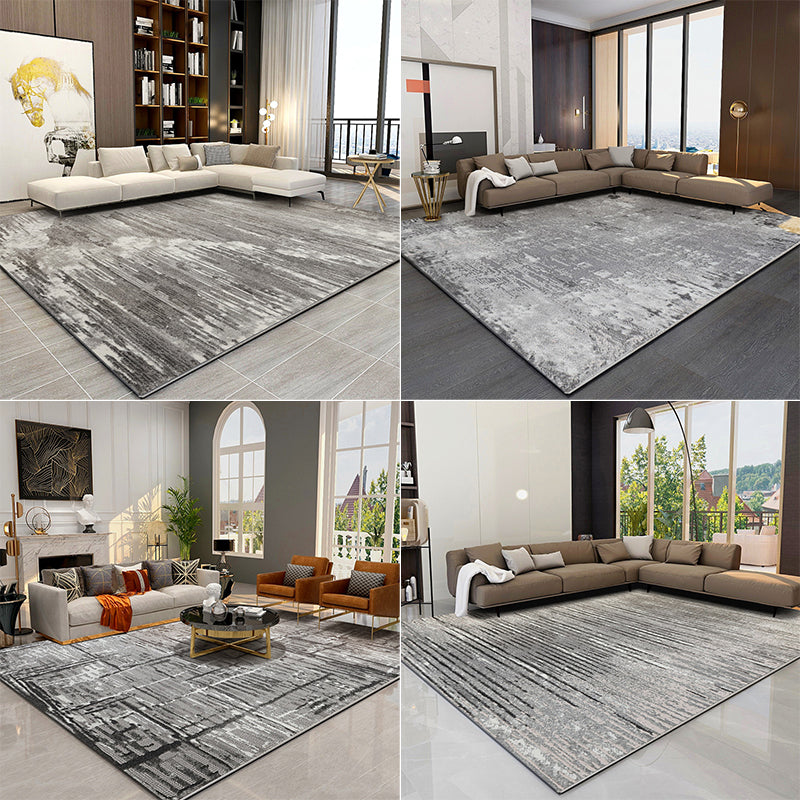 Novelty Parlor Rug Multi Color Abstract Pattern Indoor Rug Synthetics Non-Slip Backing Pet Friendly Carpet Clearhalo 'Area Rug' 'Rug' 2309286