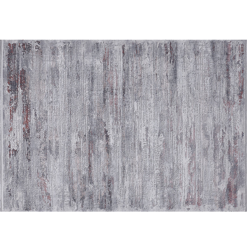 Simple Living Room Rug Multi Colored Abstract Pattern Area Rug Non-Slip Backing Pet Friendly Area Carpet Dark Gray-White Clearhalo 'Area Rug' 'Rug' 2309321