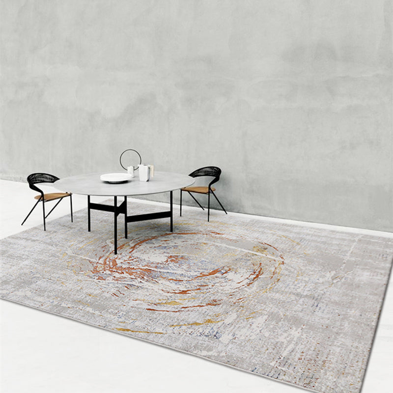 Simple Abstract Rug Multi Color Nordic Indoor Rug Polyster Anti-Slip Backing Pet Friendly Easy Care Carpet for Parlor Clearhalo 'Area Rug' 'Rug' 2309499