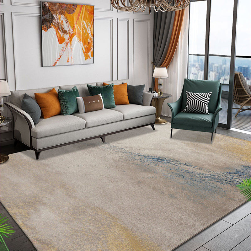 Industrial Living Room Rug Multi Colored Abstract Patterned Indoor Rug Synthetics Easy Care Pet Friendly Area Carpet Clearhalo 'Area Rug' 'Rug' 2309542