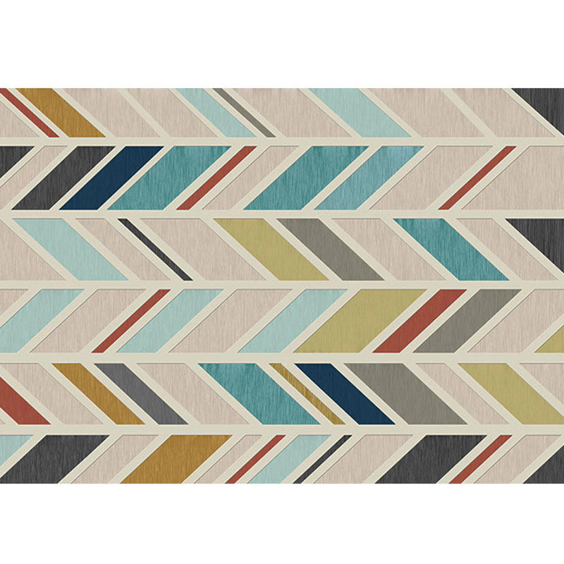 Multicolored Living Room Rug Modern Geometric 3D Illusion Rug Synthetics Non-Slip Backing Stain Resistant Machine Washable Area Rug Clearhalo 'Area Rug' 'Modern' 'Rugs' Rug' 2317399