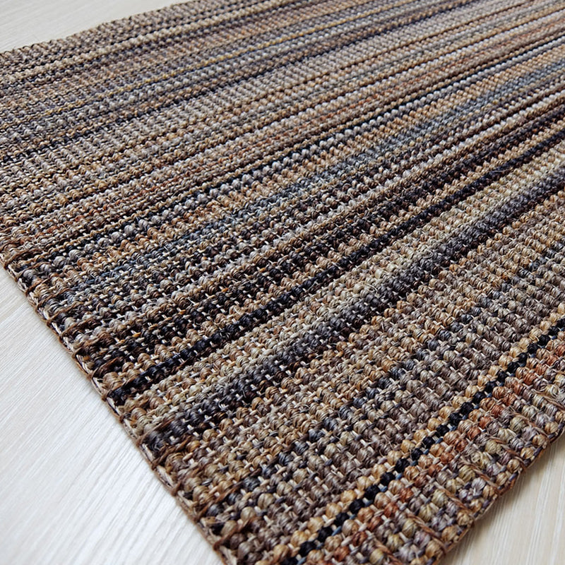 Light Brown Solid Color Rug Sisal Cottage Area Carpet Anti-Slip Machine Washable Pet Friendly Indoor Rjug for Living Room Clearhalo 'Area Rug' 'Rug' 2317862