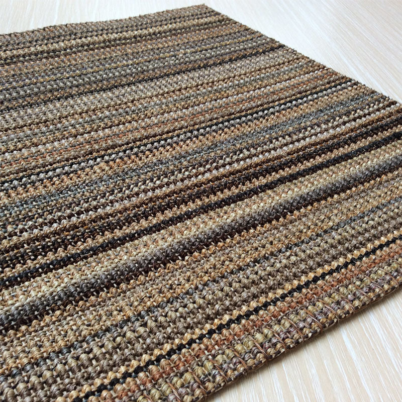 Light Brown Solid Color Rug Sisal Cottage Area Carpet Anti-Slip Machine Washable Pet Friendly Indoor Rjug for Living Room Clearhalo 'Area Rug' 'Rug' 2317866