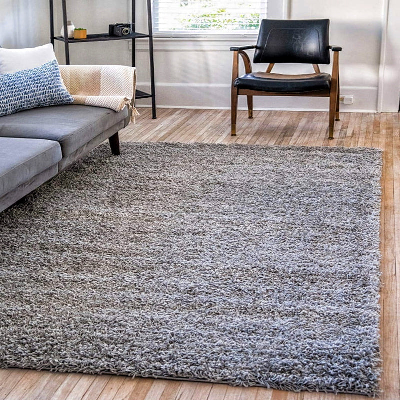 Multi-Color Casual Rug Polyster Solid Colored Area Carpet Non-Slip Stain-Resistant Machine Washable Indoor Rug for Bedroom Grey Clearhalo 'Area Rug' 'Casual' 'Rugs' Rug' 2325661