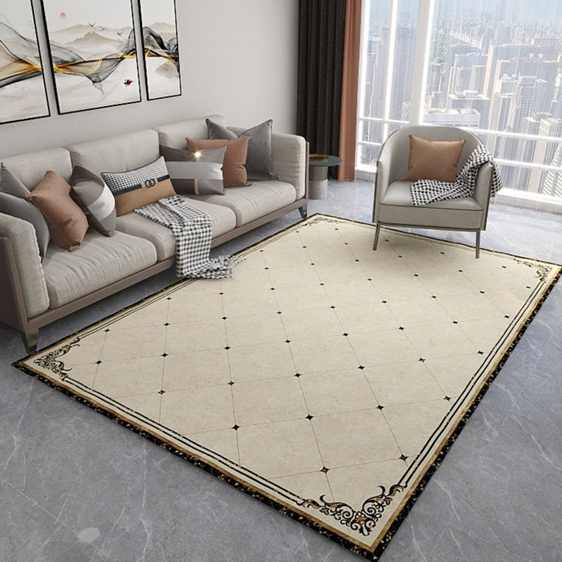 Modern Geometric Printed Rug Multi-Color Synthetics Area Rug Pet Friendly Easy Care Washable Area Carpet for Parlor Clearhalo 'Area Rug' 'Modern' 'Rugs' Rug' 2333181