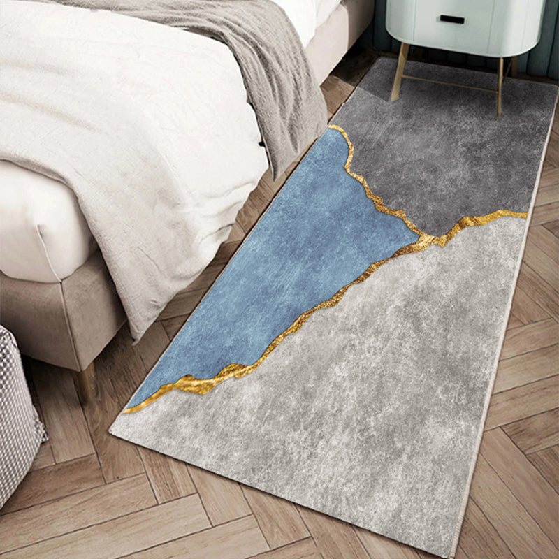 Contemporary Bedroom Rug Multi-Color Geometric Area Carpet Non-Slip Backing Pet Friendly Area Rug Clearhalo 'Area Rug' 'Modern' 'Rugs' Rug' 2362497