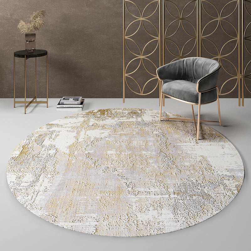 Multi Colored Abstract Print Rug Polyster Nordic Indoor Rug Non-Slip Backing Stain-Resistant Area Carpet for Decoration Clearhalo 'Area Rug' 'Rug' 2391980