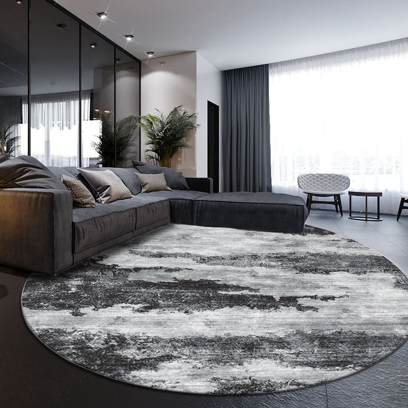 Casual Abstract Print Rug Multi-Color Polypropylene Area Carpet Non-Slip Backing Easy Care Indoor Rug for Parlor Clearhalo 'Area Rug' 'Rug' 2392013