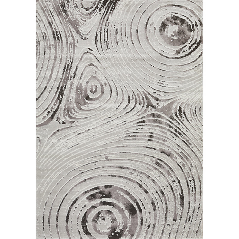 Contemporary Abstract Printed Rug Multicolored Synthetics Area Carpet Non-Slip Backing Easy Care Indoor Rug for Decor Grey Clearhalo 'Area Rug' 'Rug' 2392109