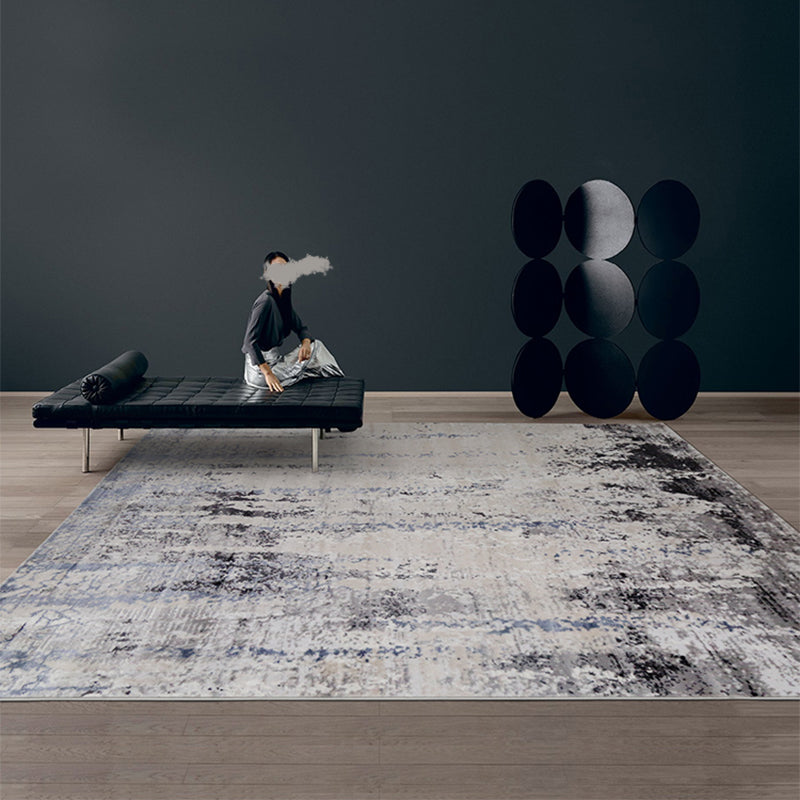 Relaxing Abstract Pattern Rug Multi-Color Polypropylene Area Carpet Non-Slip Backing Pet Friendly Indoor Rug for Decoration Clearhalo 'Area Rug' 'Rug' 2392111