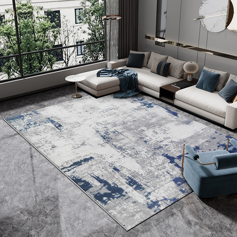 Nordic Living Room Rug Multi-Color Abstract Print Indoor Rug Polyster Non-Slip Backing Washable Area Carpet Clearhalo 'Area Rug' 'Rug' 2392128