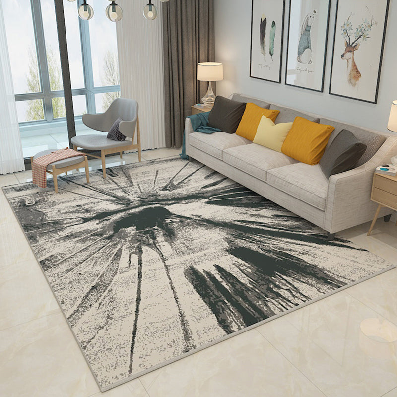 Nordic Decoration Rug Multicolored Abstract Print Indoor Rug Synthetics Non-Slip Backing Pet Friendly Area Carpet Clearhalo 'Area Rug' 'Rug' 2392196