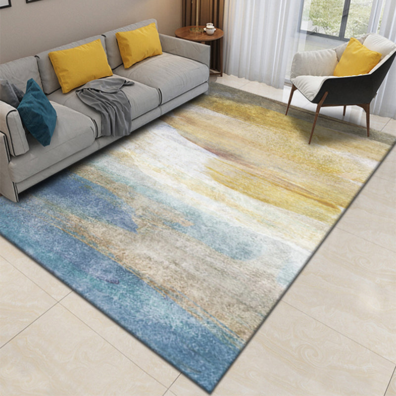 Nordic Abstract Printed Rug Multi-Color Polyster Area Carpet Non-Slip Backing Stain-Resistant Indoor Rug for Parlor Clearhalo 'Area Rug' 'Rug' 2392205