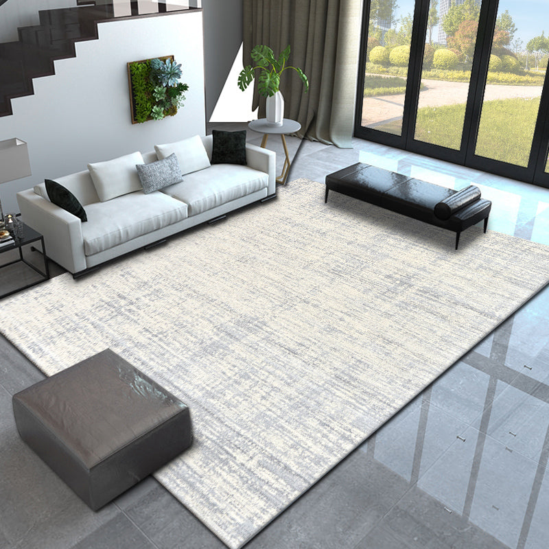 Industrial Abstract Patterned Rug Multi Colored Synthetics Indoor Rug Non-Slip Backing Easy Care Area Carpet for Living Room White Clearhalo 'Area Rug' 'Rug' 2392217