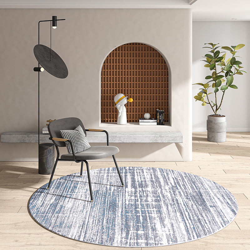 Industrial Living Room Rug Multi Colored Abstract Printed Indoor Rug Polyster Anti-Slip Backing Easy Care Area Carpet Clearhalo 'Area Rug' 'Rug' 2392388