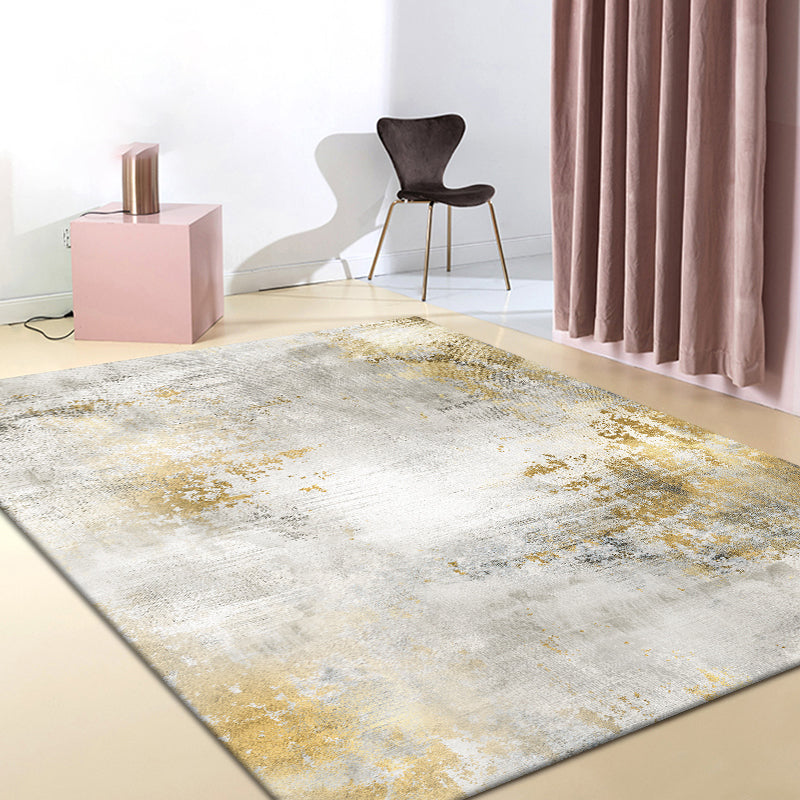 Modern Abstract Print Rug Multi Colored Polypropylene Area Carpet Non-Slip Backing Pet Friendly Area Rug for Room Clearhalo 'Area Rug' 'Rug' 2392440