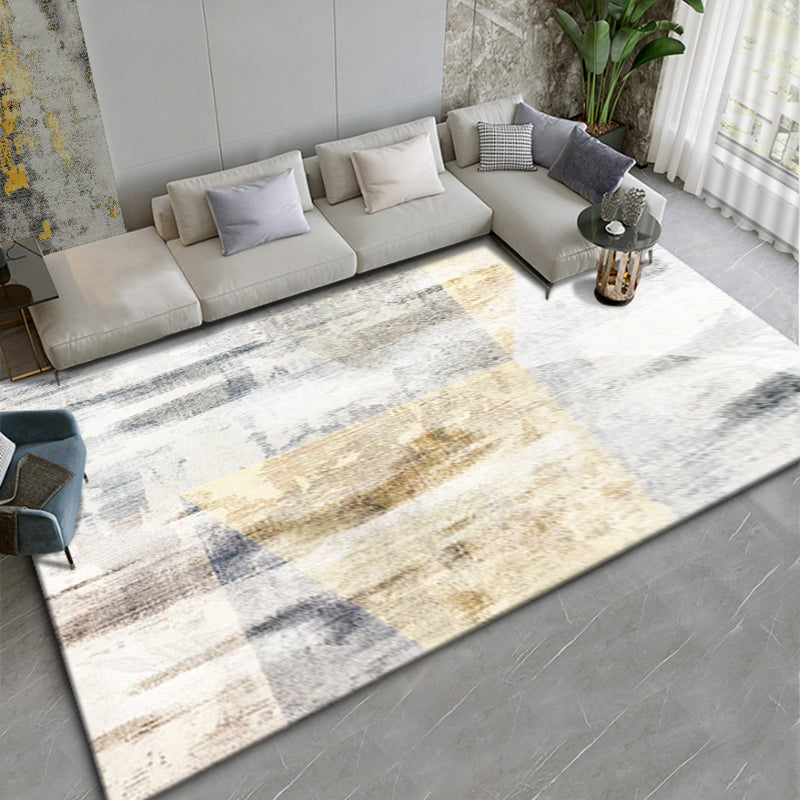 Casual Living Room Rug Multicolored Abstract Print Indoor Rug Polyster Non-Slip Backing Pet Friendly Area Carpet Clearhalo 'Area Rug' 'Rug' 2392546