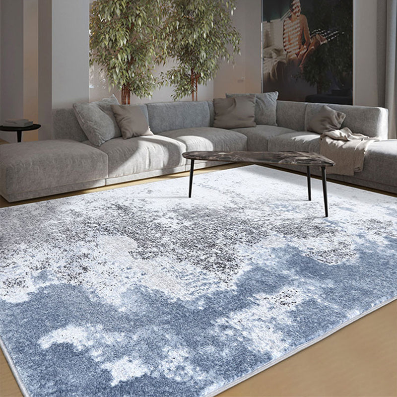 Casual Living Room Rug Multi Colored Abstract Print Indoor Rug Polyster Non-Slip Backing Washable Carpet Clearhalo 'Area Rug' 'Rug' 2392583