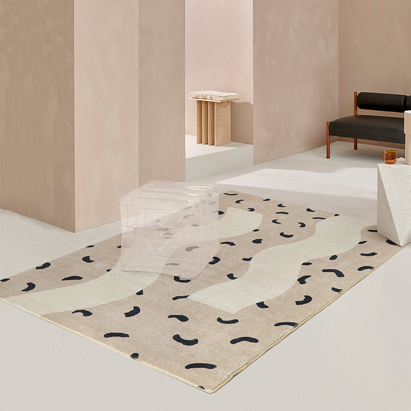 Relaxing Colorblock Rug Polyster Simple Indoor Rug Non-Slip Backing Stain-Resistant Area Carpet for Home Decoration Clearhalo 'Area Rug' 'Rug' 2392928