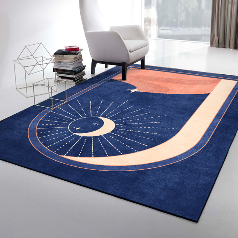 Multicolored Colorblock Rug Synthetics Minimalist Indoor Rug Non-Slip Backing Pet Friendly Easy Care for Room Clearhalo 'Area Rug' 'Rug' 2392943