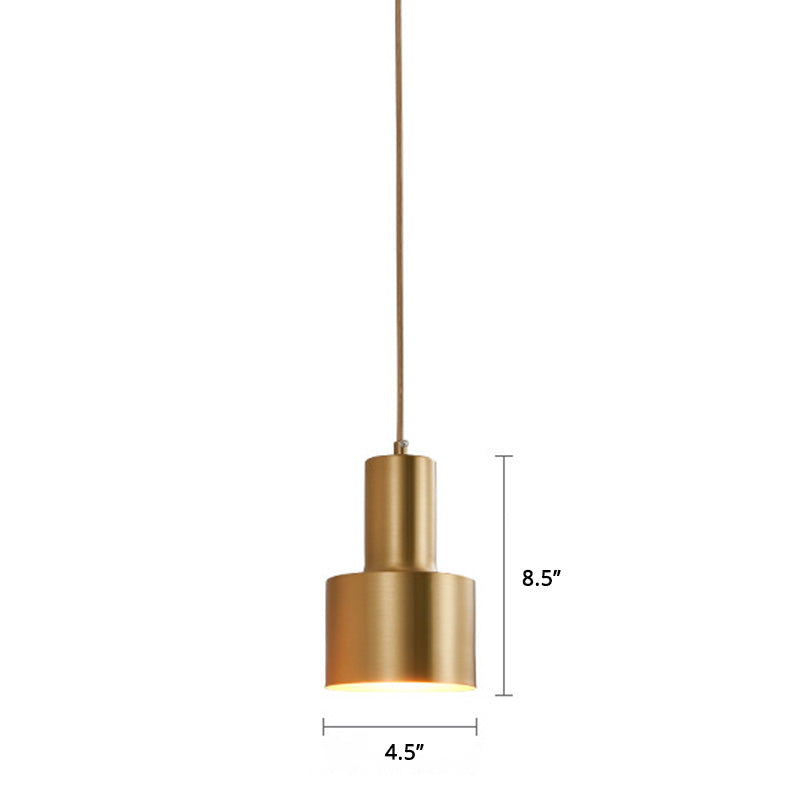 Postmodern Grenade Shaped Suspension Lamp Metal 1 Bulb Living Room Pendulum Light Clearhalo 'Ceiling Lights' 'Modern Pendants' 'Modern' 'Pendant Lights' 'Pendants' Lighting' 2461074