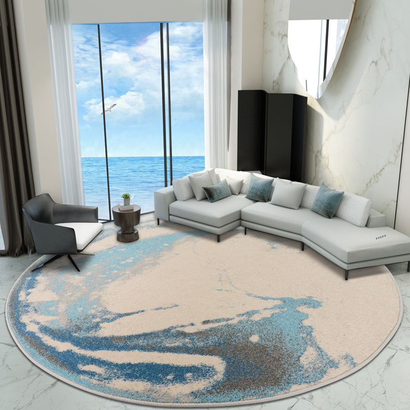 Nordic Abstract Printed Rug Multicolored Polyster Area Carpet Non-Slip Backing Pet Friendly Indoor Rug for Decor Clearhalo 'Area Rug' 'Rug' 2464208