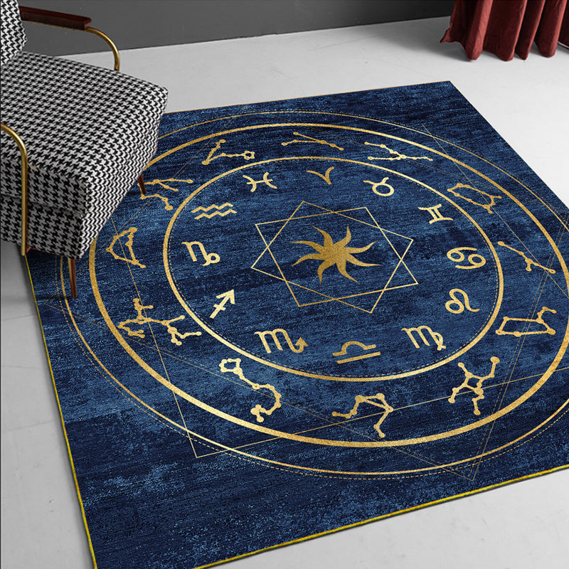 Trendy Decoration Rug Multicolor Geometric Area Carpet Polyster Non-Slip Backing Easy Care Indoor Rug Clearhalo 'Area Rug' 'Rug' 2464358