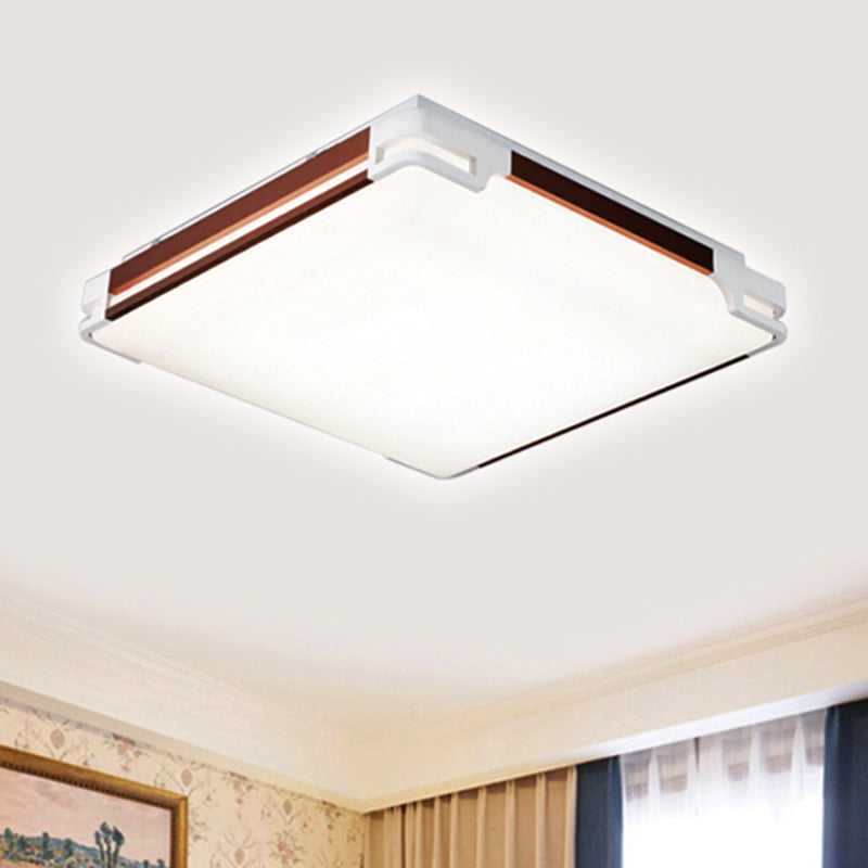 Thin Acrylic Ceiling Light Fixture Simplicity 20.5