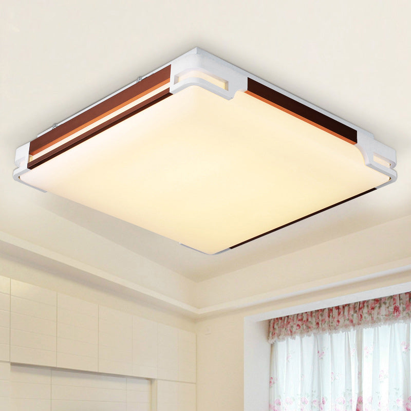 Thin Acrylic Ceiling Light Fixture Simplicity 20.5