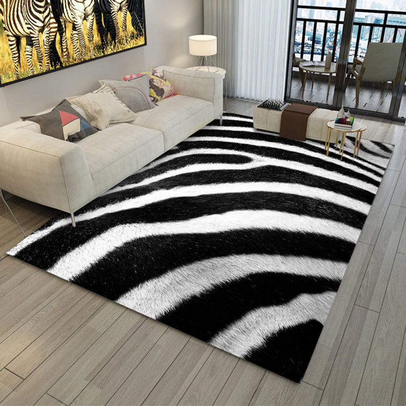 Casual Animal Skin Print Rug Multi Color Polypropylene Area Carpet Non-Slip Pet Friendly Indoor Rug for Living Room Clearhalo 'Area Rug' 'Casual' 'Rugs' Rug' 2480136