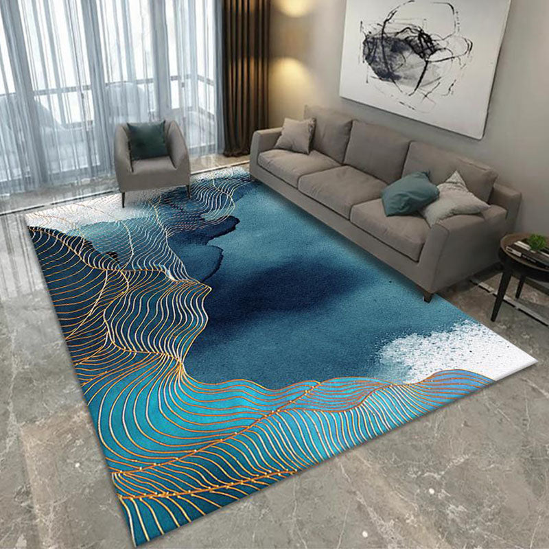 Novelty Living Room Rug Multi Color Patterned Area Carpet Anti-Slip Backing Pet Friendly Washable Indoor Rug Clearhalo 'Area Rug' 'Rug' 2480380