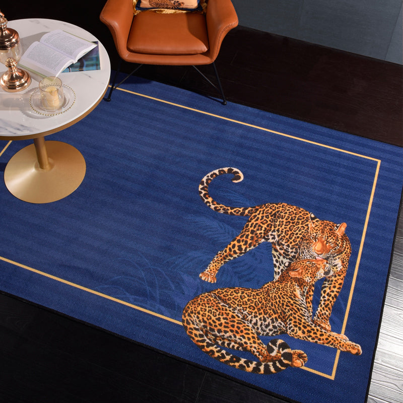 Glam Decoration Rug Multi-Color Animal Printed Indoor Rug Polypropylene Anti-Slip Backing Stain-Resistant Area Carpet Clearhalo 'Area Rug' 'Rug' 2480431