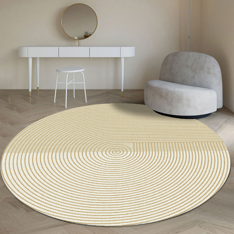 Multi-Color Nordic Rug Cotton Blend Stripe Pattern Area Carpet Non-Slip Pet Friendly Indoor Rug for Room Clearhalo 'Area Rug' 'Rug' 2480611