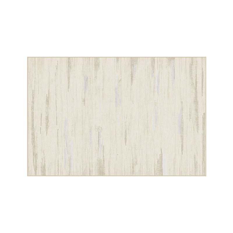 Scandinavian Decoration Rug Multi Colored Stripe Printed Area Carpet Synthetics Non-Slip Backing Easy Care Indoor Rug Beige Clearhalo 'Area Rug' 'Rug' 2480643