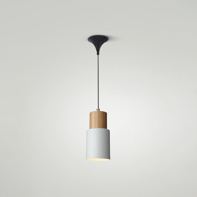 Indoor Nordic Pendant Light Modern Simple Creative Single Pendant Light for Restaurant Coffee Shop White 4