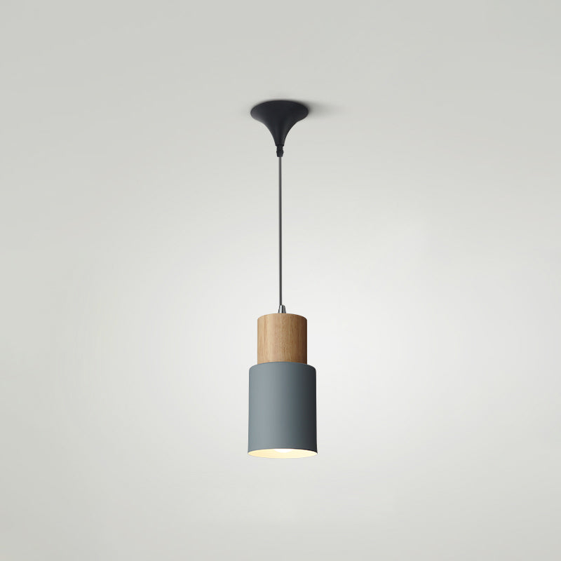 Indoor Nordic Pendant Light Modern Simple Creative Single Pendant Light for Restaurant Coffee Shop Grey 4