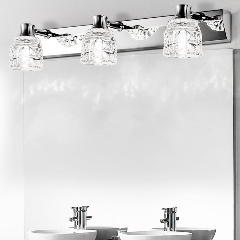 Armed Vanity Wall Light Fixtures Light Extravagance Retro Style Crystal Vanity Lights Clearhalo 'Vanity Lights' 'Wall Lights' Lighting' 2627419