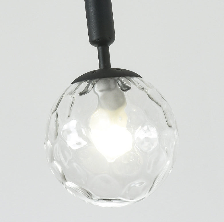 3 Lights Spherical Multi Light Pendant Creative Modern Glass Pendant for Clothing Store Clearhalo 'Ceiling Lights' 'Pendant Lights' 'Pendants' Lighting' options 2630051