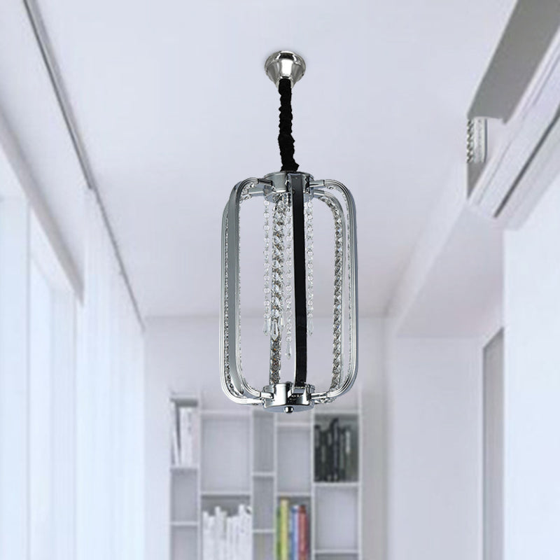 Minimalist Cylinder Pendant Lamp Crystal 8