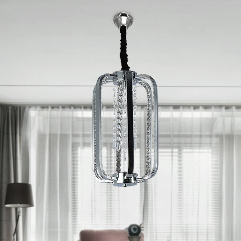 Minimalist Cylinder Pendant Lamp Crystal 8