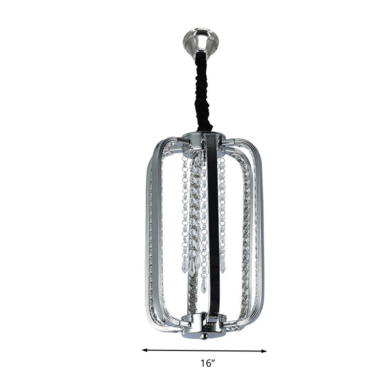 Minimalist Cylinder Pendant Lamp Crystal 8