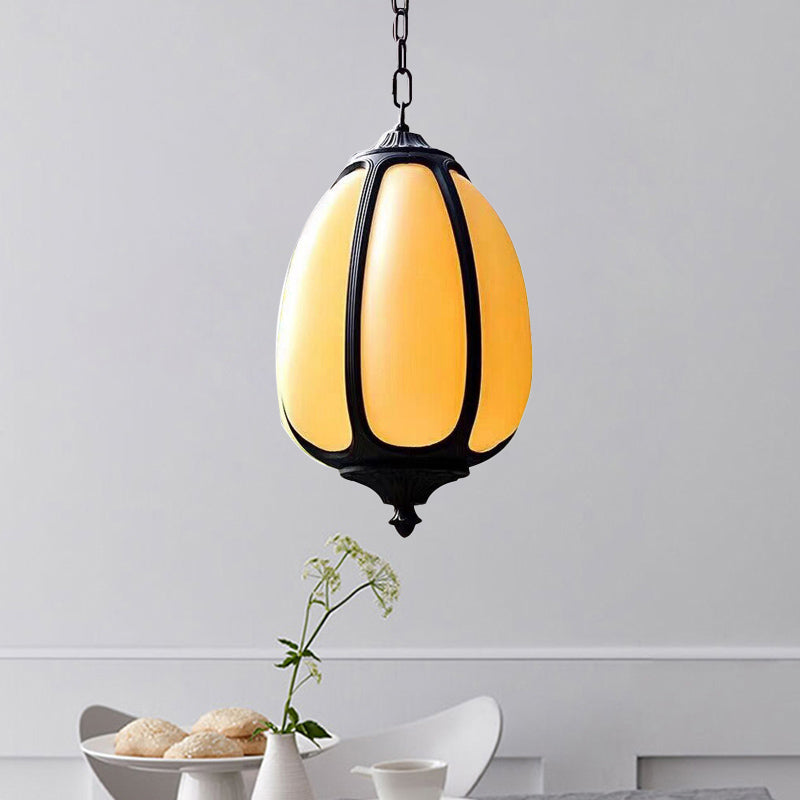 Classic Pumpkin Hanging Ceiling Light 8