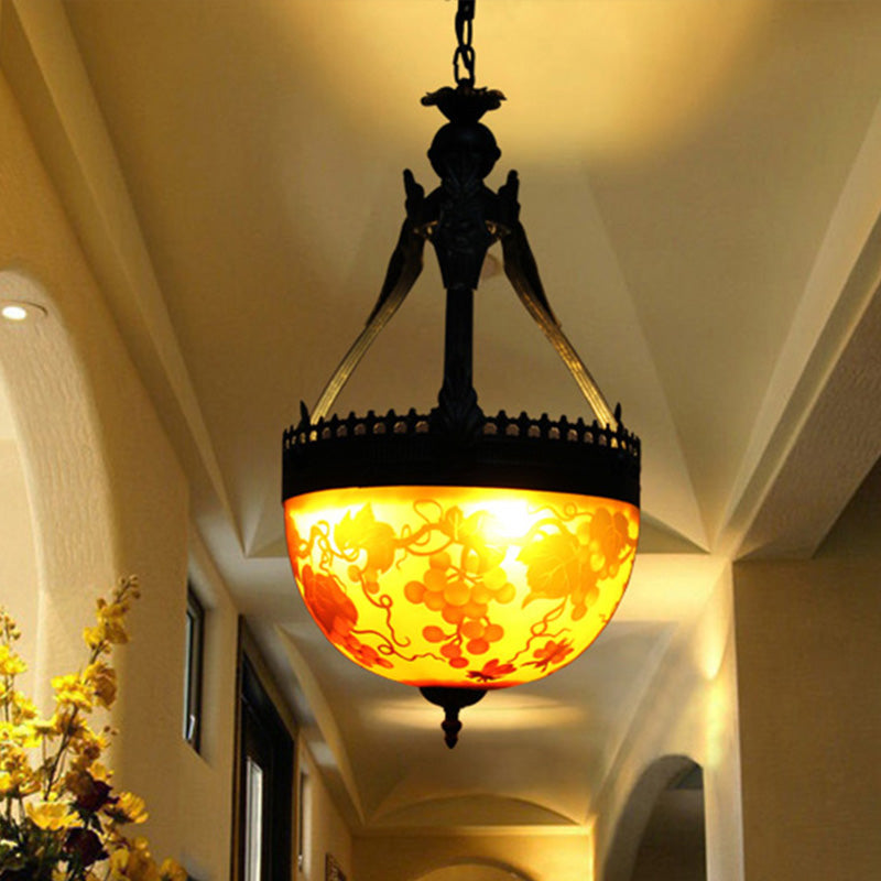 Mediterranean Flower Chandelier Lighting 12