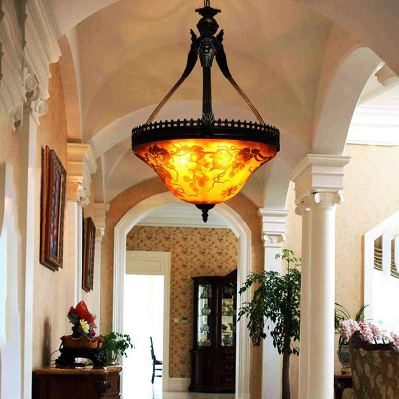 Mediterranean Flower Chandelier Lighting 12