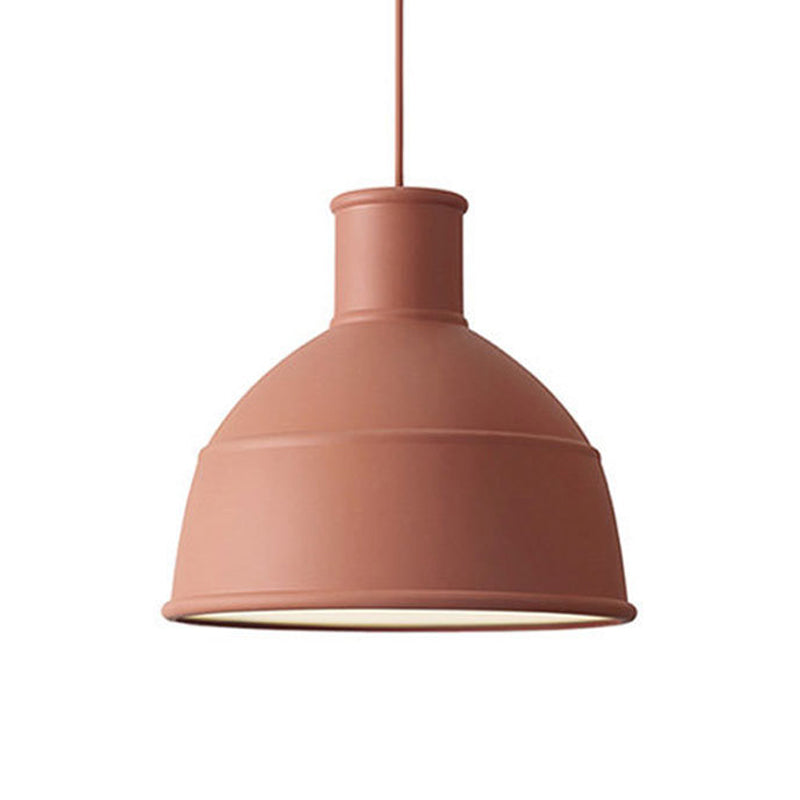 Urn Pendant Light Modernism Metal 1 Head Red Ceiling Suspension Lamp for Dining Room Clearhalo 'Ceiling Lights' 'Modern Pendants' 'Modern' 'Pendant Lights' 'Pendants' Lighting' 313770