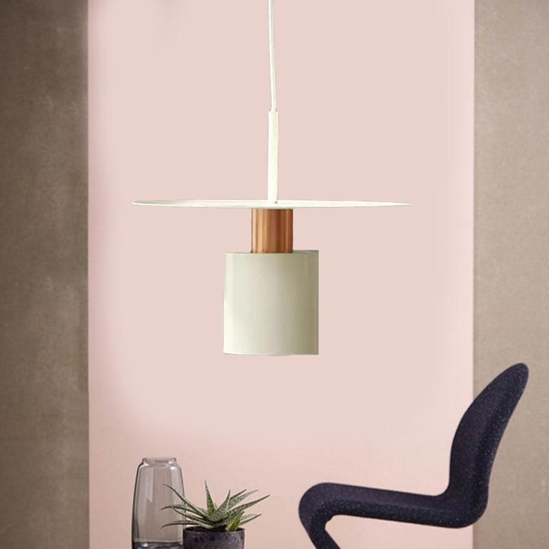 Cylindrical Hanging Lamp Modernism Metal 8