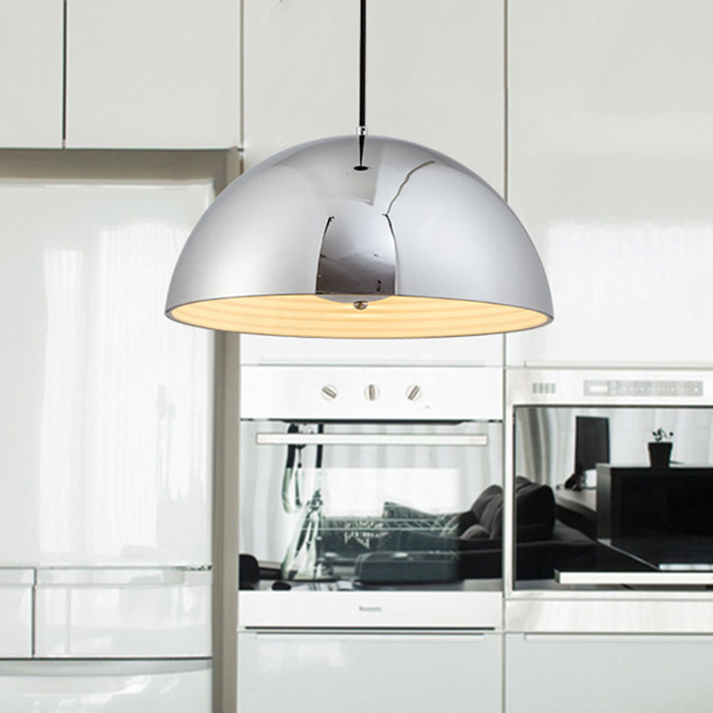 Bowl Pendant Lighting Modernism Metal 12