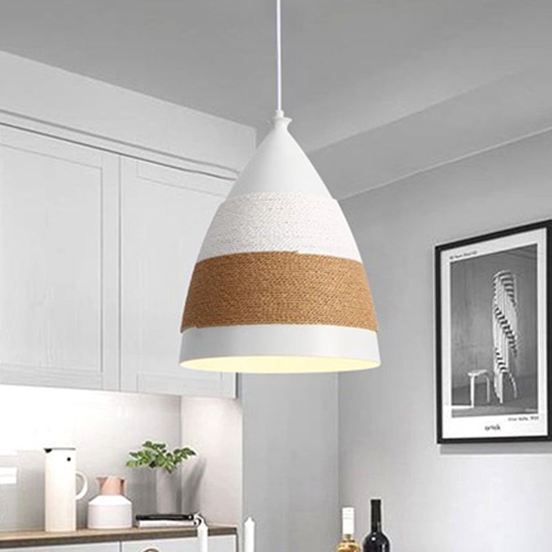 Domed Pendant Lamp Contemporary Metal 1 Head 9