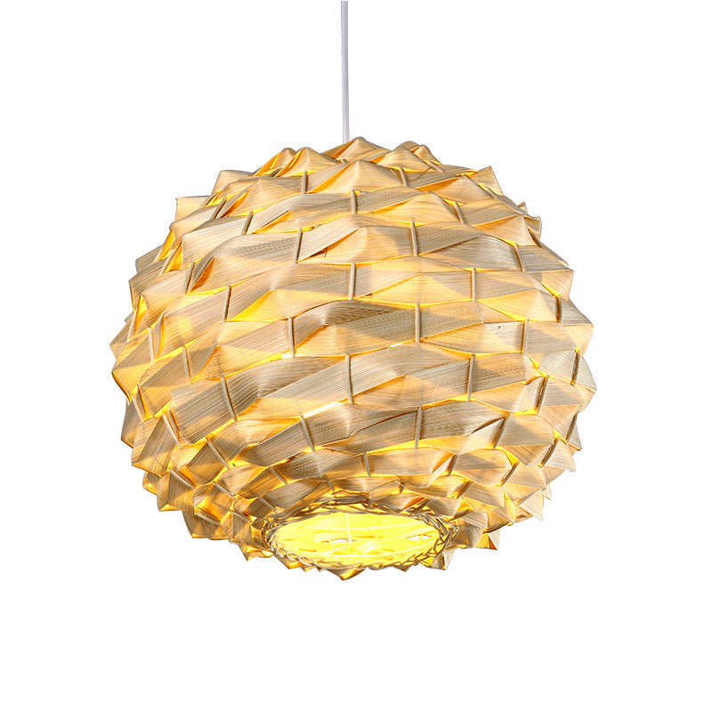 Round Ceiling Lamp Chinese Bamboo 11