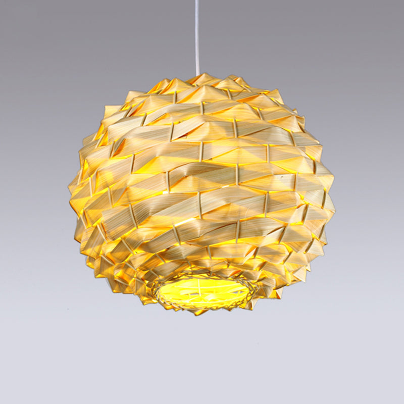 Round Ceiling Lamp Chinese Bamboo 11